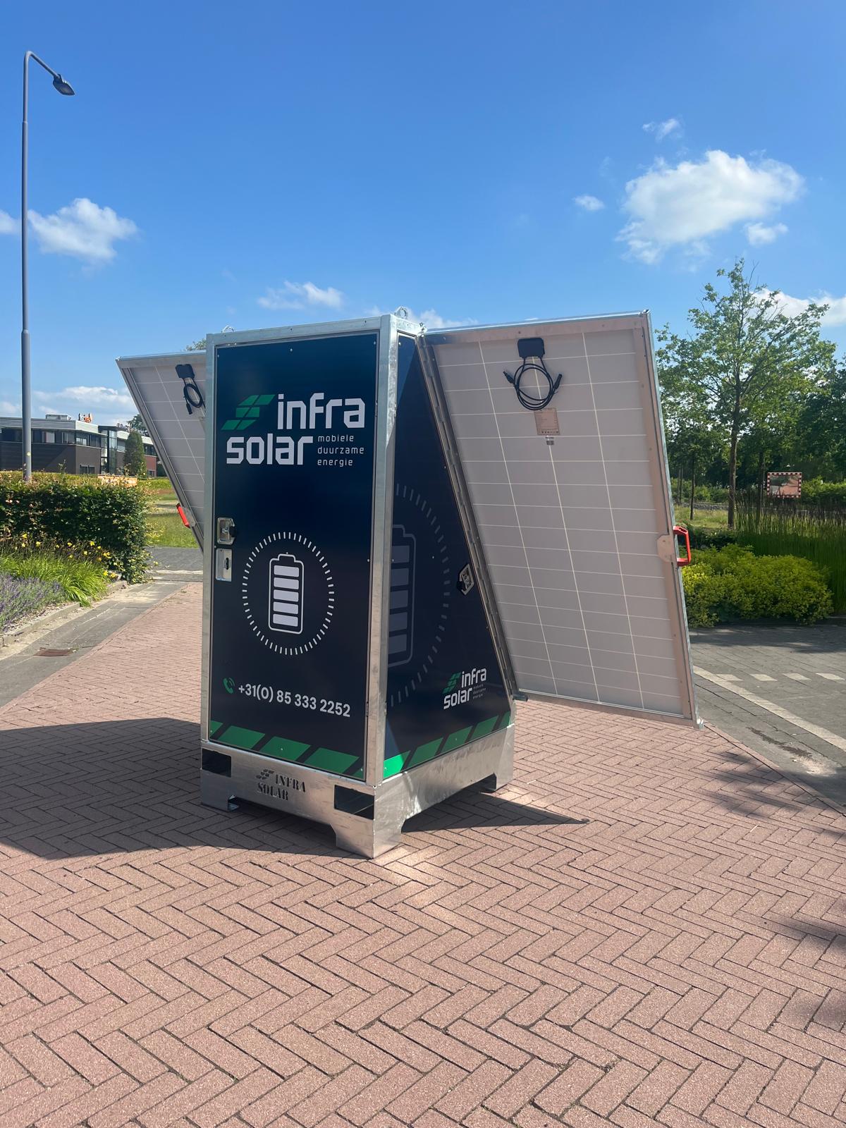 Hybride aggregaat op infra-project